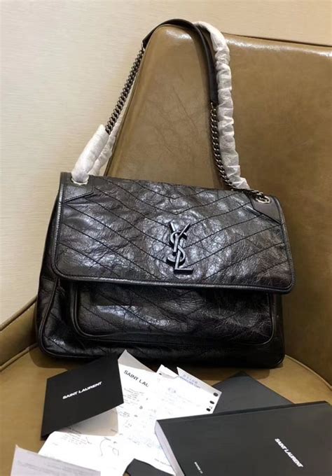 niki chain bag ysl|YSL niki shopping bag.